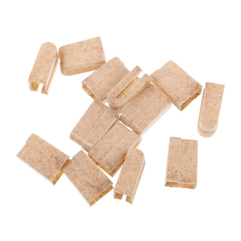 10 Pack Travel Toothbrush Covers Straw Material Brush Head Caps for Hygiene - Image 2