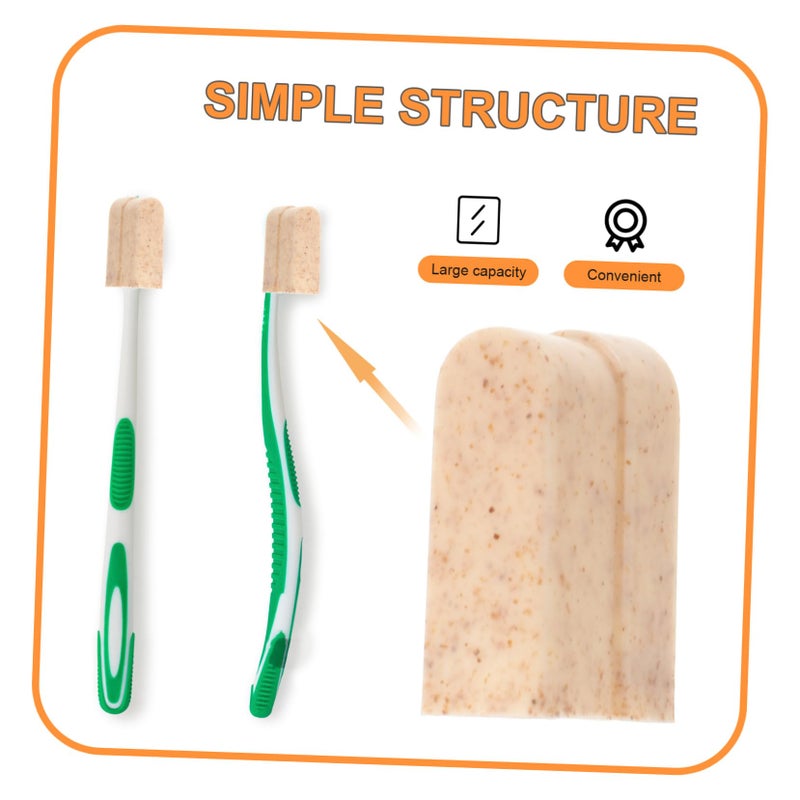 10 Pack Travel Toothbrush Covers Straw Material Brush Head Caps for Hygiene - Image 3