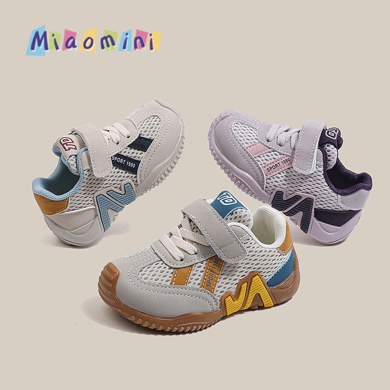 Mesh Sneakers Lightweight Flexible Sole Walking Shoes For Kids Indoor And Outdoor Activities - Image 2