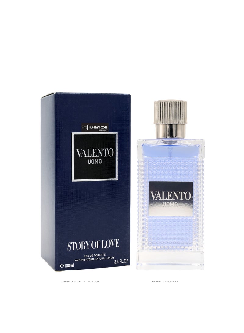 Influence Germany VALENTO UOMO Eau de Toilette - 100ML - Image 1
