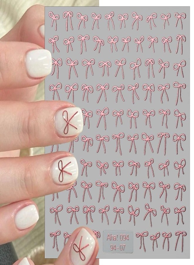 JALIYA ملصقات أظافر رفيعة للغاية بـ 7 ألوان - ملصقات أظافر برونزية للنساء لتزيين الأظافر بأقواس 3D - Image 5