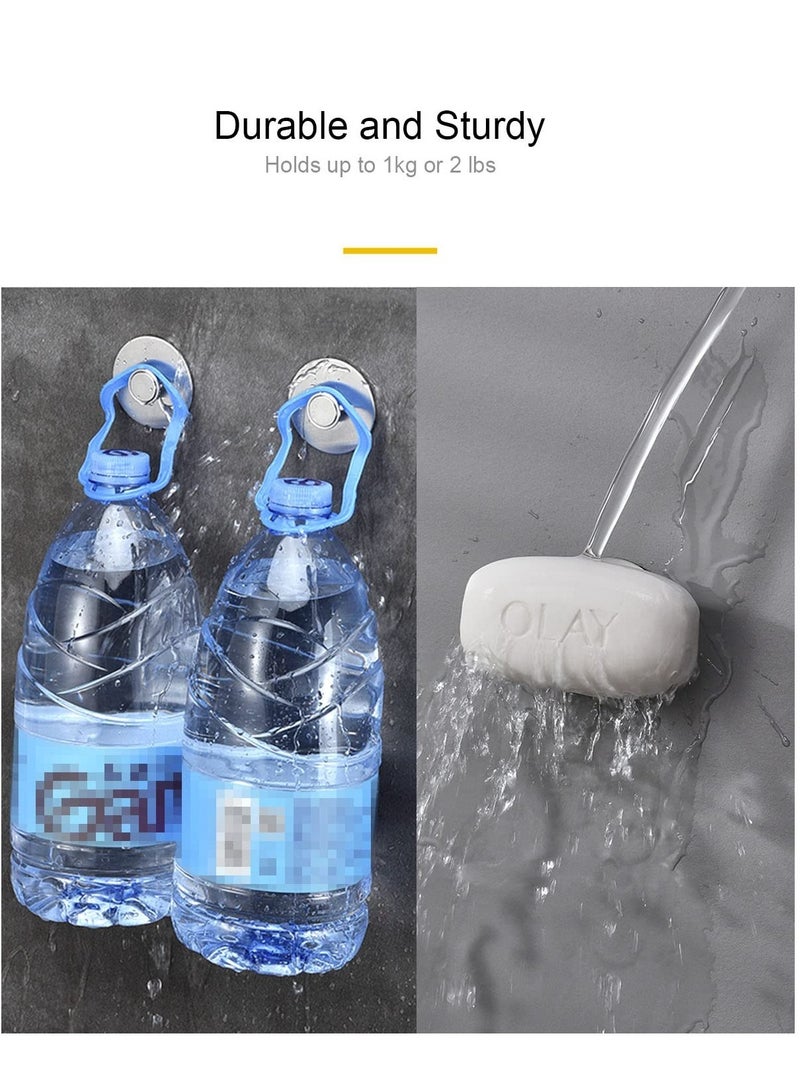 KASTWAVE حامل صابون مغناطيسي 2 حزمة، محفوظات صابون من الفولاذ المقاوم للصدأ، تصريف ذاتي، مناسب للاستحمام وحمام المطبخ - Image 5