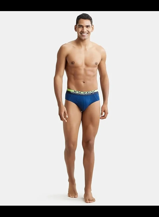 JOCKEY Jockey FP01 Men's Super Combed Cotton Solid Brief with Ultrasoft Waistband
