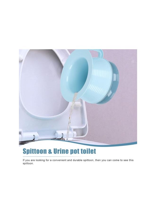 Generic - Chamber Pot Plastic Potty Urinals Bedroom Urinal Chamber Pots with Lid Portable Toilets Pee Container Urine Bed Pan Urine Bucket for Car Elderly Patient Hospital Emergency - Image 1