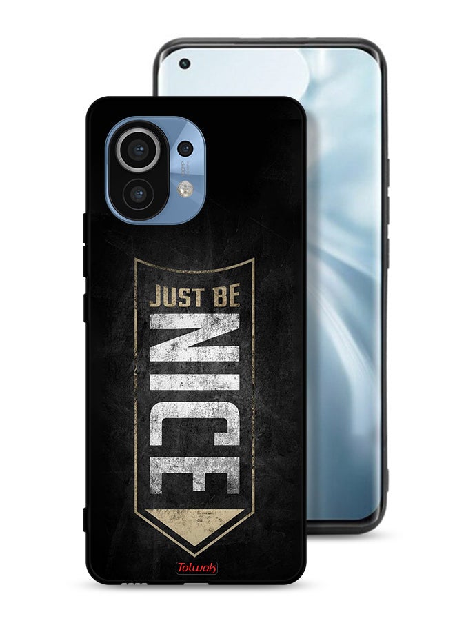 Tolwak Xiaomi Mi 11 Protective Case Cover Just Be Nice - Image 1