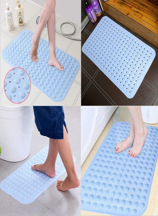 Wrixty سجادة حمام من المطاط الناعم من الفينيل والسيليكون PVC غير قابلة للانزلاق من Wrixty (50 × 80) - Image 5