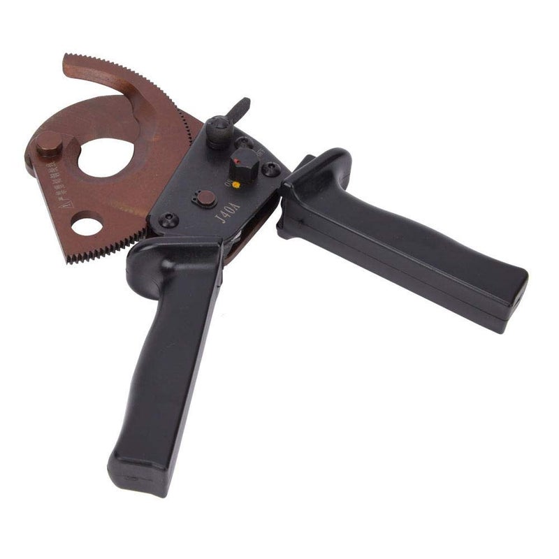 klarako Cable Cutter - J40A 300mm² Ratchet Industrial Grade Cable Scissors Hardware Hand Operated Cutting Tool for Wire Rope - Image 3