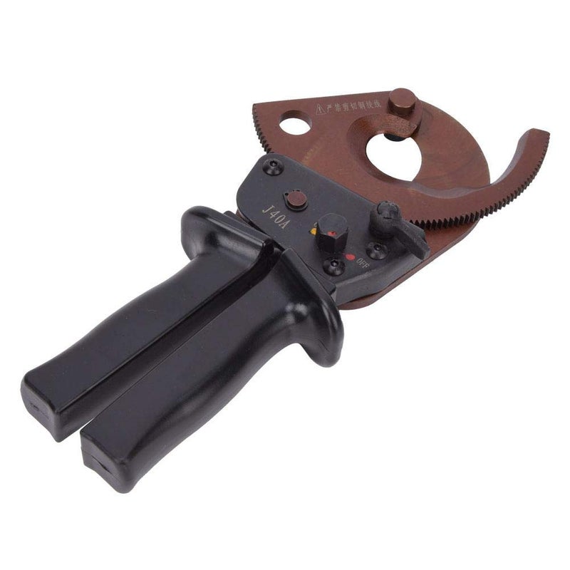 klarako Cable Cutter - J40A 300mm² Ratchet Industrial Grade Cable Scissors Hardware Hand Operated Cutting Tool for Wire Rope - Image 2