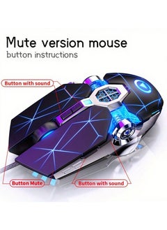 Generic Ultimate Gaming Mechanical Mouse with High Precision Sensor, Ergonomic Design, 7 Color RGB Lighting, Wide Compatibility, Programmable Buttons, and Durable Build for Gamers of All Levels  - Image 3