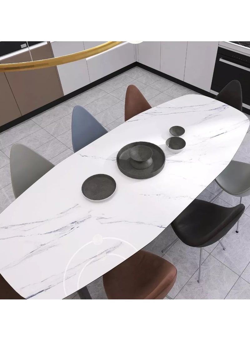 KINGMAZI 60cm*10m Kitchen Countertop Self-Adhesive Waterproof Wallpaper 60x1000cm White - Image 3