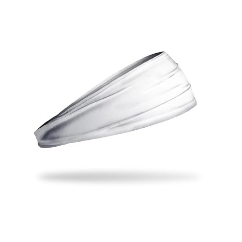 JUNK Brands Big Bang Lite Headband - Moisture-Wicking, Performance Fabric, Non-Slip, Sports Sweatband for Men & Women - One Size - Super Chill White - Image 2