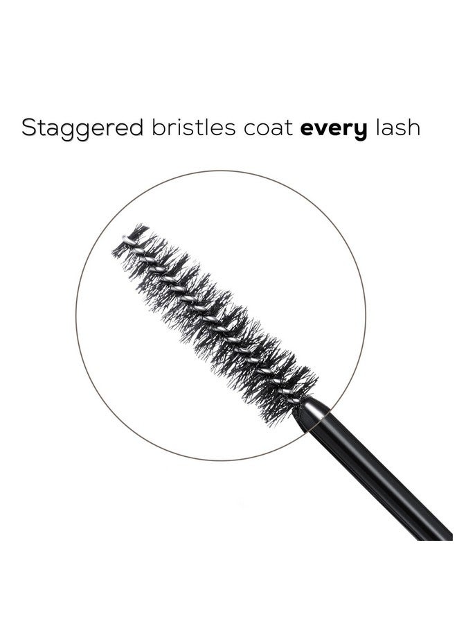 bareMinerals Lashtopia Mega Volume Mineral-Based Black Mascara, Volumizes Eyelashes, Nourishing + Conditioning, Smudge + Clump-Resistant, Vegan - Image 4