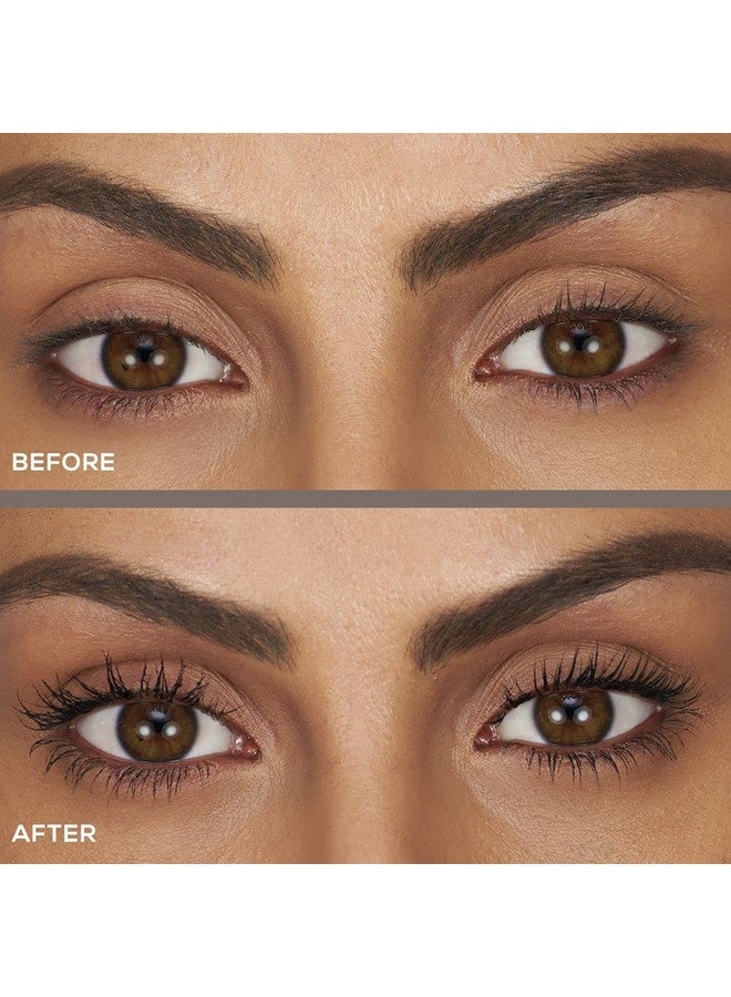 bareMinerals Lashtopia Mega Volume Mineral-Based Black Mascara, Volumizes Eyelashes, Nourishing + Conditioning, Smudge + Clump-Resistant, Vegan - Image 2