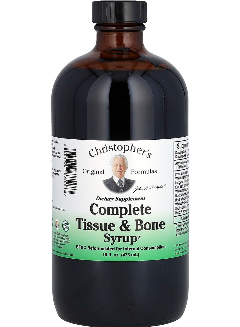 شراب الأنسجة والعظام الكامل، 16 أونصة سائلة (473 مل)