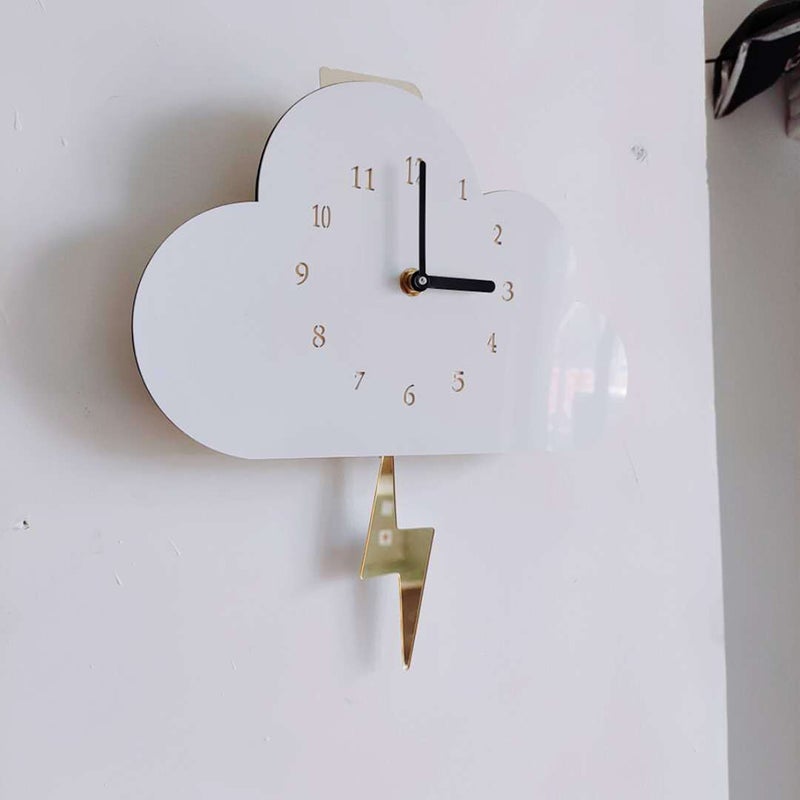 🏠 ساعات حائط لأطفال بتصميم أنيق ووميض متين وآمن للاستخدام المنزلي - Image 3