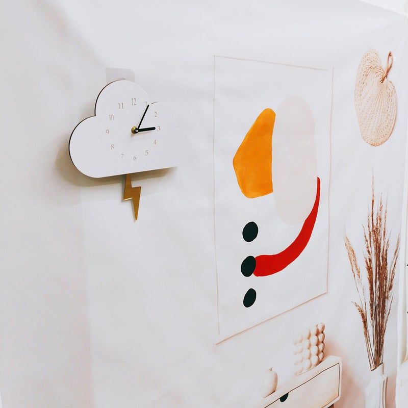 🏠 ساعات حائط لأطفال بتصميم أنيق ووميض متين وآمن للاستخدام المنزلي - Image 2