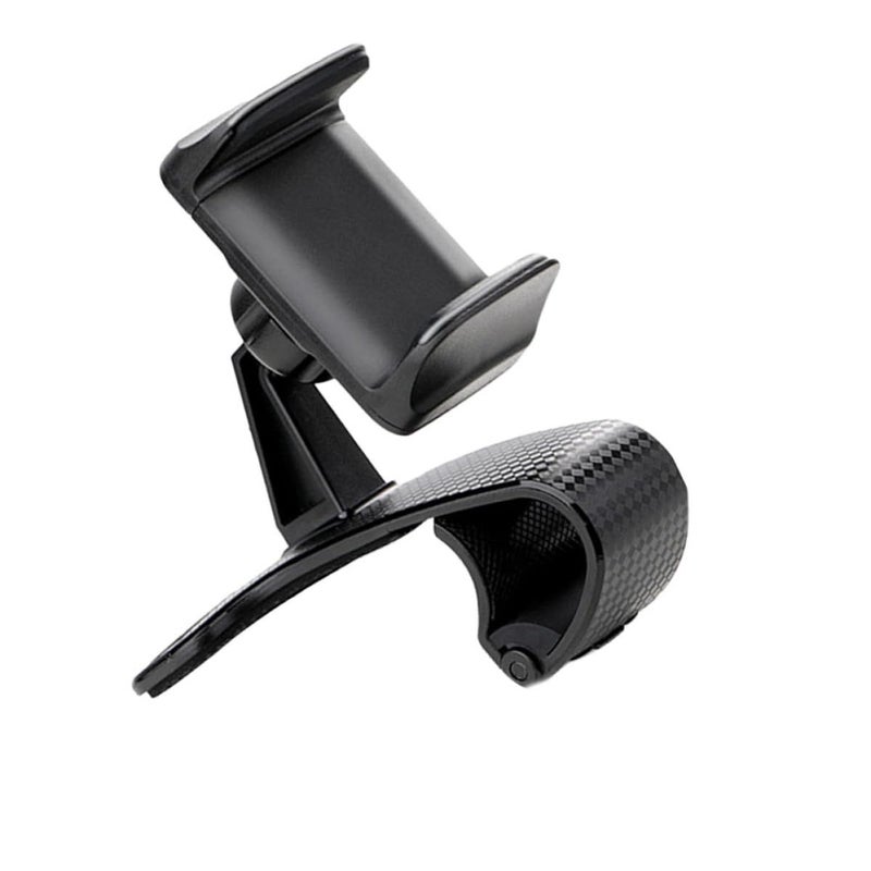 Universal Car Phone Mount Dashboard Holder with Parking Card Slot for Navigation - Image 2