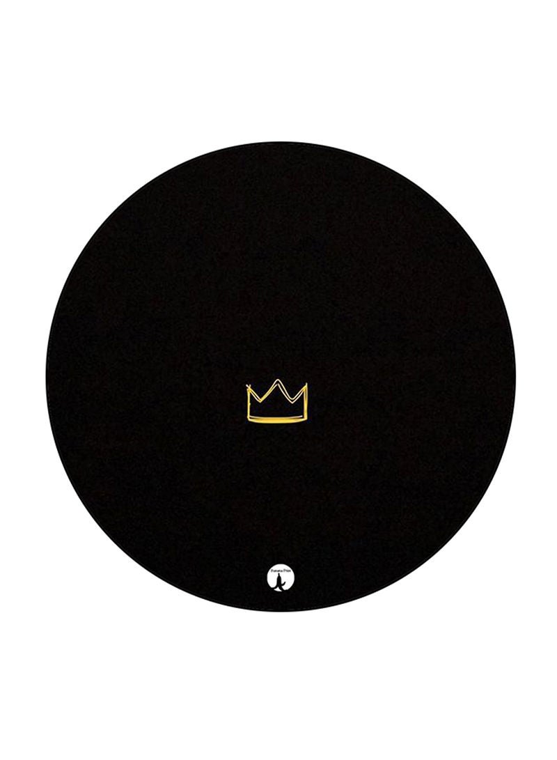 RKN Crown Printed Round Pin Badge Multicolour - Image 1