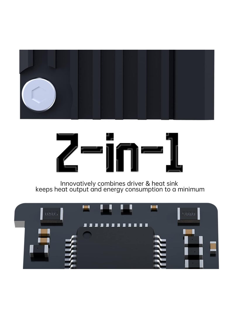 2PCS EZ2209 V1.0 Stepper Motor Driver, Silent Stepstick Driver, Compatible with SKR 3 EZ and Manta E3 EZ 3D Printer Controller Boards, Ideal Replacement Accessory. - Image 3