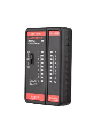 HT812A Network Cable Tester Wire Tracker Telephone Line Test Meter Telephone & Network Line Finder Multifunctional RJ11 RJ45 Tester 2P/4P/6P/8P Cable Recognize Meter - pzsku/ZF0BF8C5BA5D35974AA35Z/45/_/1718951422/d3b6e31e-d7d0-4083-b8d3-fa39129681d1