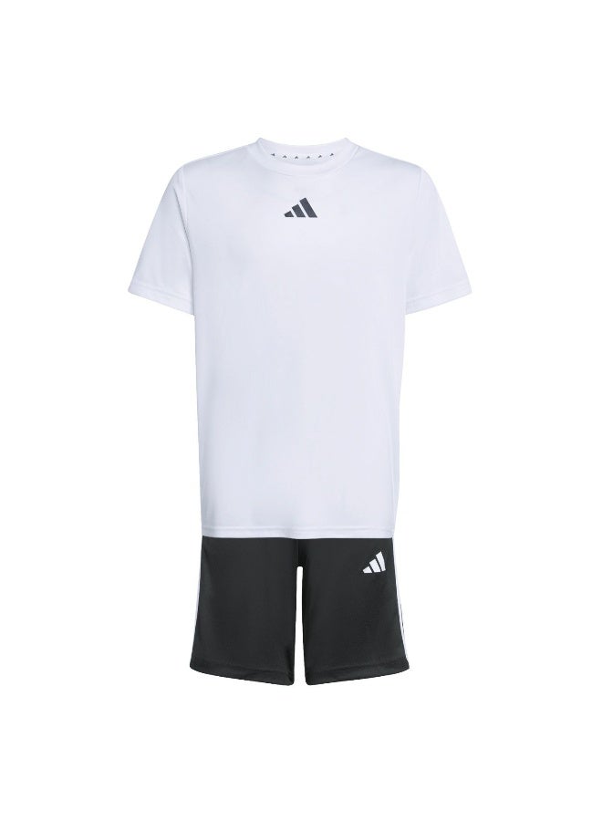 Adidas J Tr-Es 3S Set White Training Suits For Junior 5-6Y - Image 1