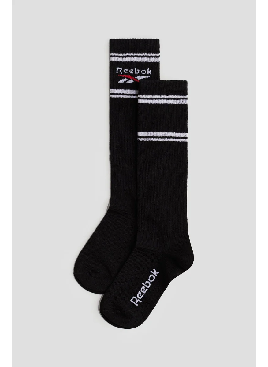 اتش اند ام 2-Pack Motif-Detail Knee Socks