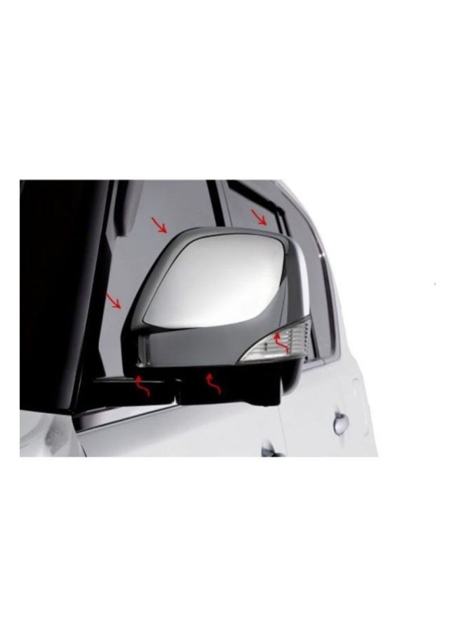 Generic Chrome Mirror Covers For Nissan Patrol 2010 2011 2012 2013 2014 2015 2016 2017 2018 2019 2020 2021 2022  - Image 2