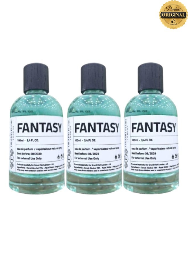Fantasy 3 Pieces Fantasy Perfume 100ML - Image 1