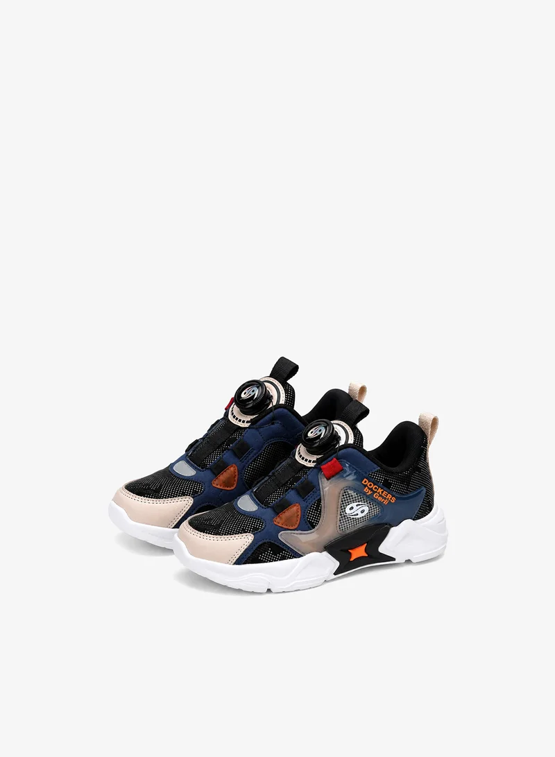 دوكرز باي جيرلي Unisex Kids Sports Shoes, Casual Sneakers with Easy Dial Closure, Lightweight Design – Navy Blue