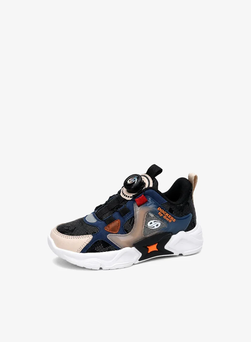 دوكرز باي جيرلي Unisex Kids Sports Shoes, Casual Sneakers with Easy Dial Closure, Lightweight Design – Navy Blue