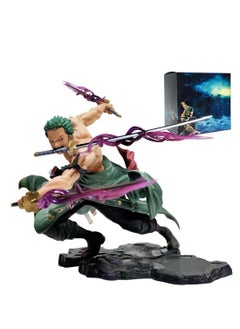 Anime One Piece Roronoa Zoro Action Figure, Anime Figure Sauron Three Swords Style Statue Figure, Anime Realistic Model Ornament, Super Collectible Model Statue Anime Figure Toy 21cm - pzsku/ZF0BFDF47FAB9C2C56F50Z/45/_/1725676722/fd609649-330b-4ca2-be5a-f587900575e8