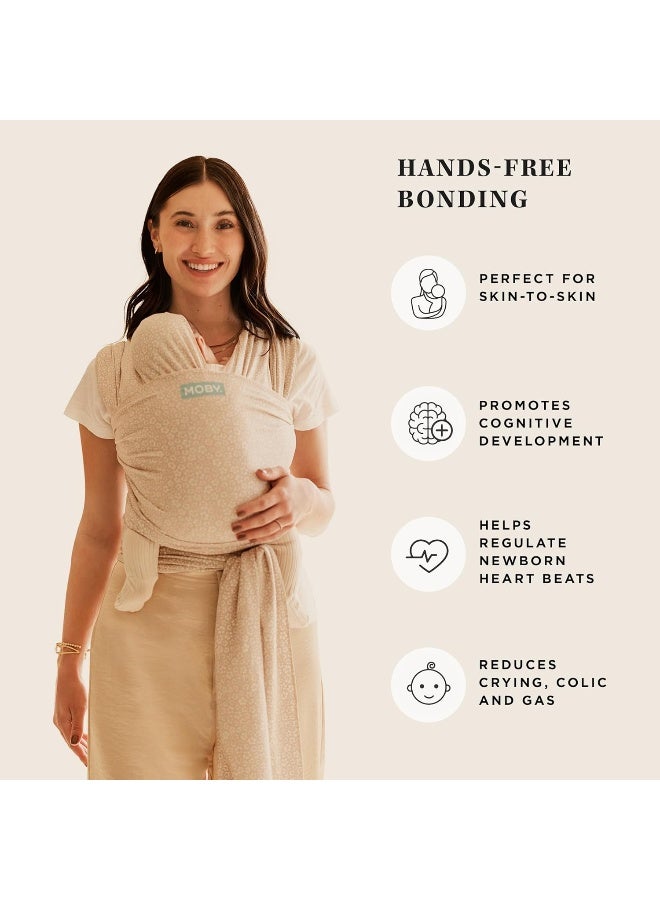 Moby Baby Wrap Carrier Classic for Newborns to Toddlers (8-33lbs) - Image 5