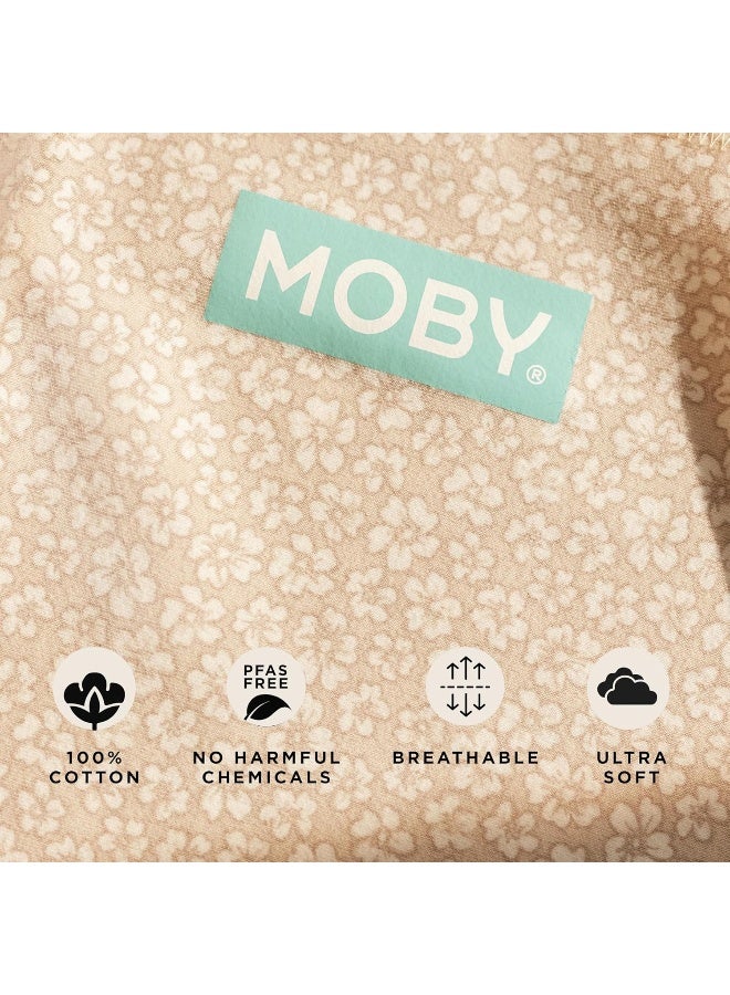 Moby Baby Wrap Carrier Classic for Newborns to Toddlers (8-33lbs) - Image 4