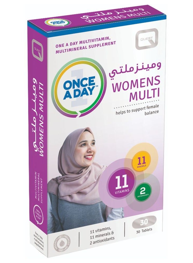 ONCE A DAY Womens Multi Tablets 30'S - Image 1