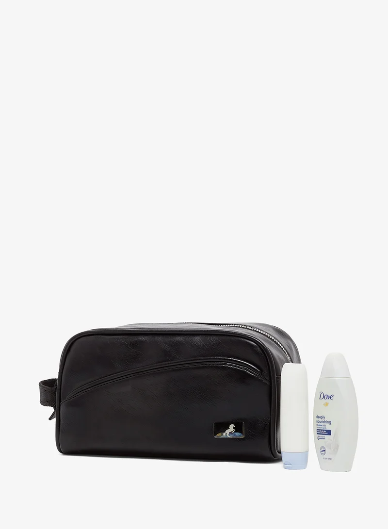 Robert Wood Spacious Storage Wash Bag