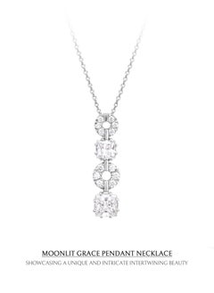 AWNL Moonlit Grace Necklace for Women with S925 Sterling Silver and CZ Diamond Gift for Women Wife Girlfriend  - Image 3
