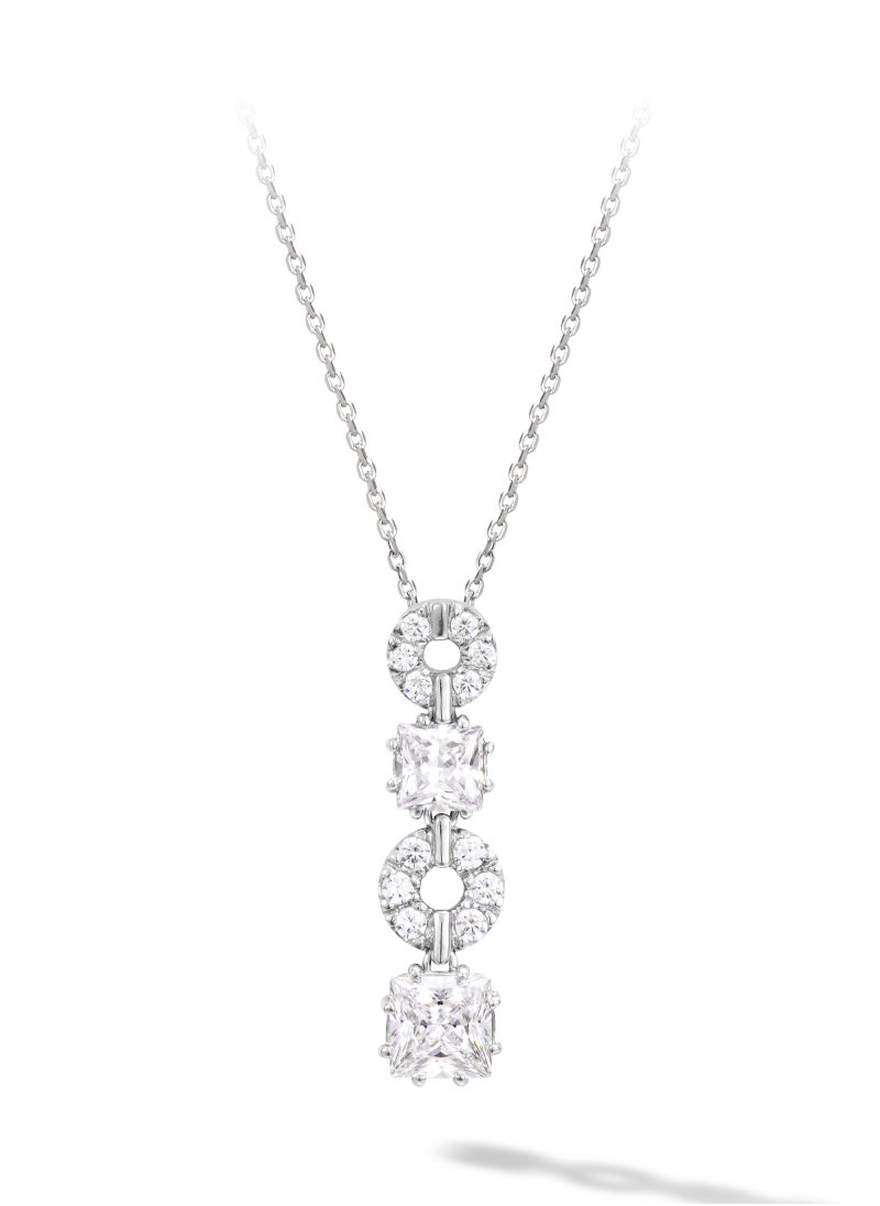 AWNL Moonlit Grace Necklace for Women with S925 Sterling Silver and CZ Diamond Gift for Women Wife Girlfriend  - Image 1