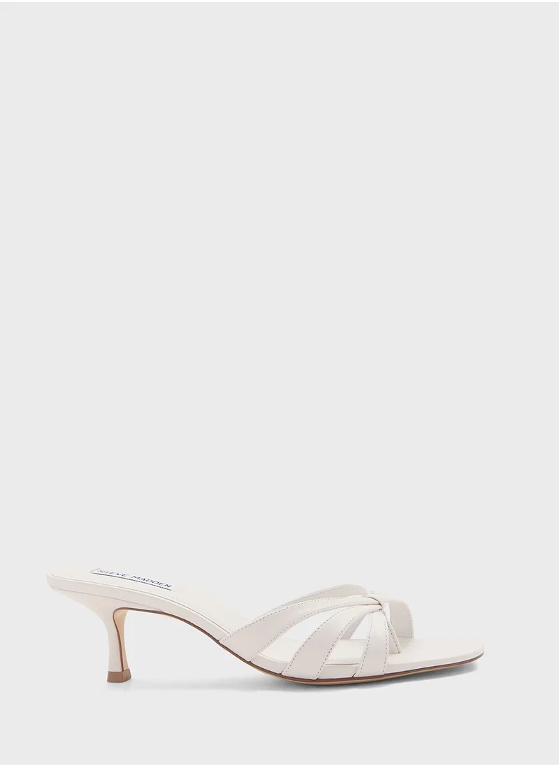 STEVE MADDEN Cary Multi Strap Mid Heel Sandals