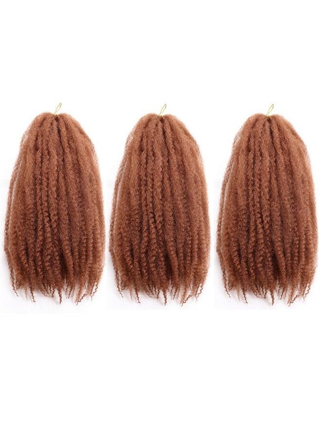 Outernice - Marley Hair-18 Inch Marley Twist Hair For Twists 3 Packs Cuabn Twist Hair Marley Braiding Hair Afro Kinky Curly Crochet Hair Marley Hair For Faux Locs(18 Inch 3 Packs, 30#) - Image 1
