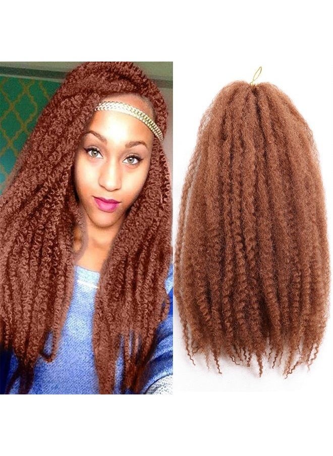 Outernice - Marley Hair-18 Inch Marley Twist Hair For Twists 3 Packs Cuabn Twist Hair Marley Braiding Hair Afro Kinky Curly Crochet Hair Marley Hair For Faux Locs(18 Inch 3 Packs, 30#) - Image 1