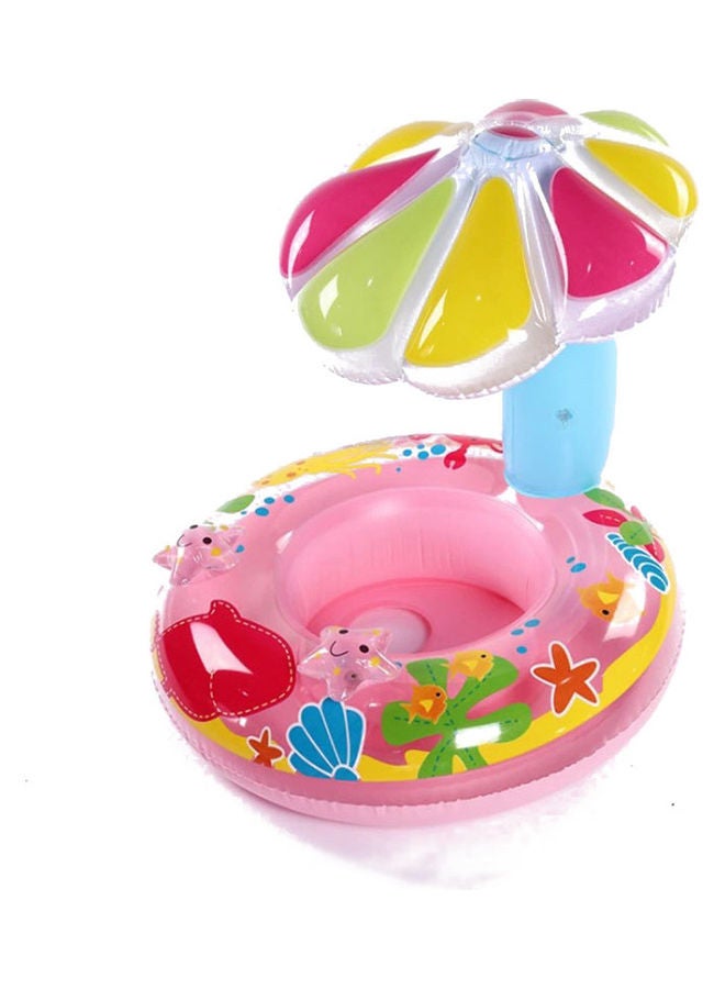 نيبمينينت حلقة سباحة للأطفال قابلة للنفخ بشكل فطر 62 x 60.5سم - Image 1