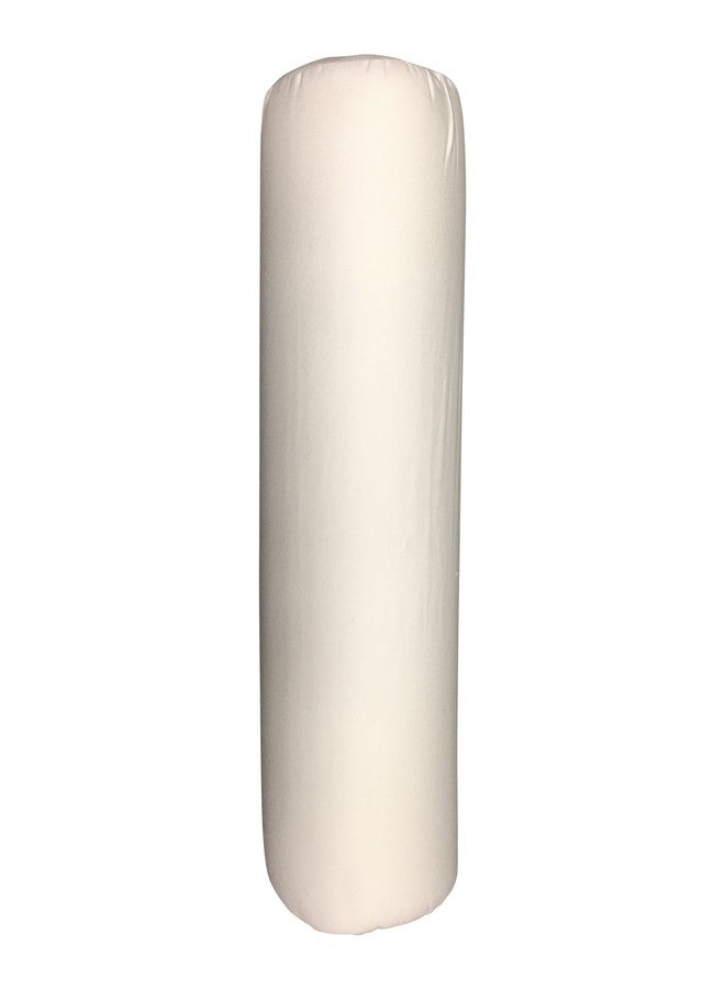 PCP Round Cervical Pillow, White - Image 4