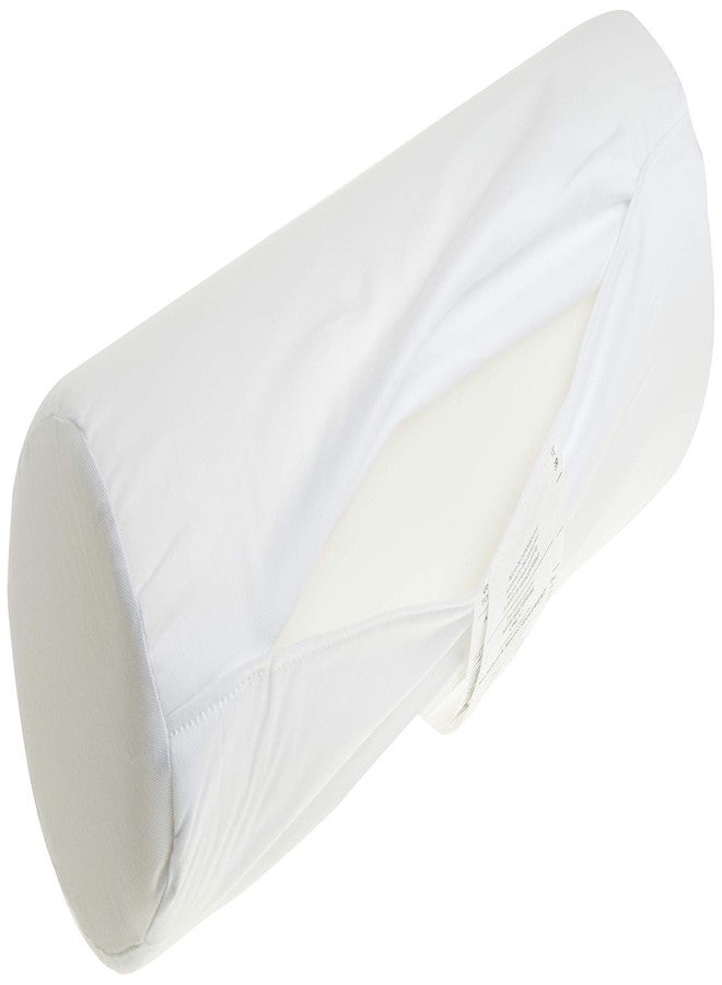 PCP Round Cervical Pillow, White - Image 3