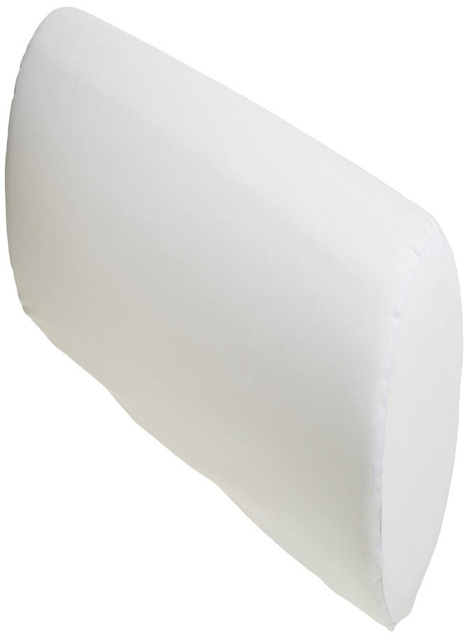 PCP Round Cervical Pillow, White - Image 1
