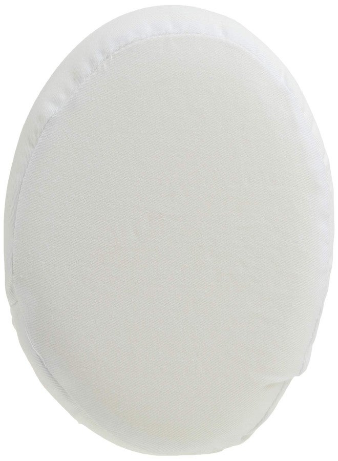 PCP Round Cervical Pillow, White - Image 5