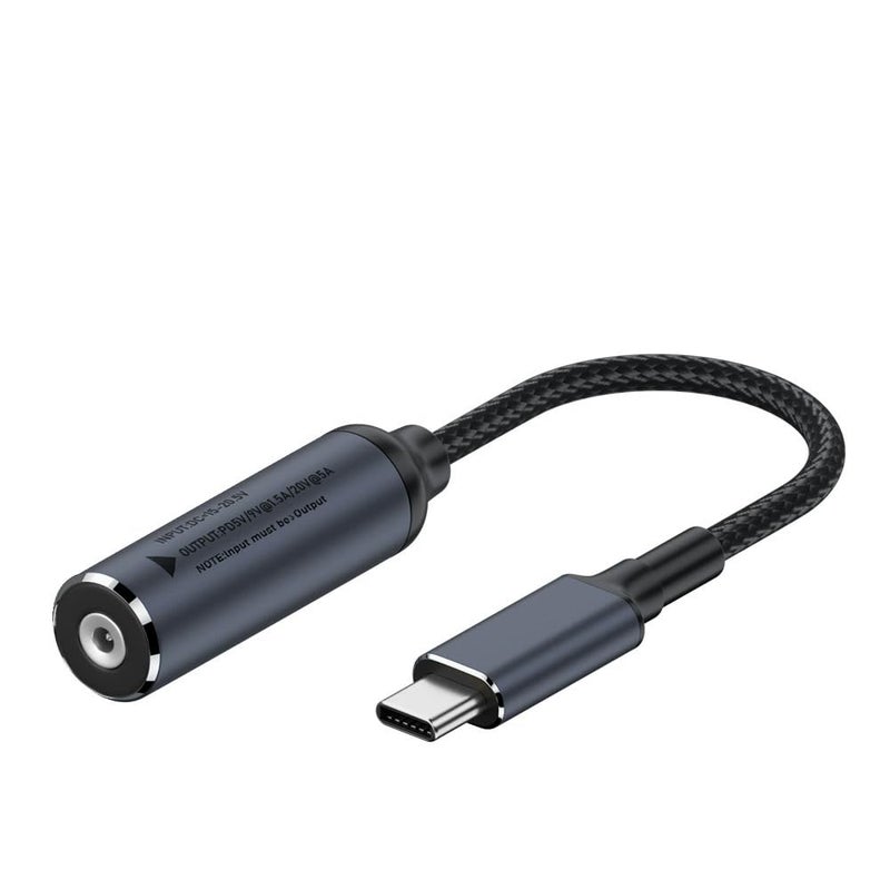 Bewinner 100W USB C to DC 5.5mm Charging Cable – Auto Identification Power Adapter for Tablets, Laptops - Image 2