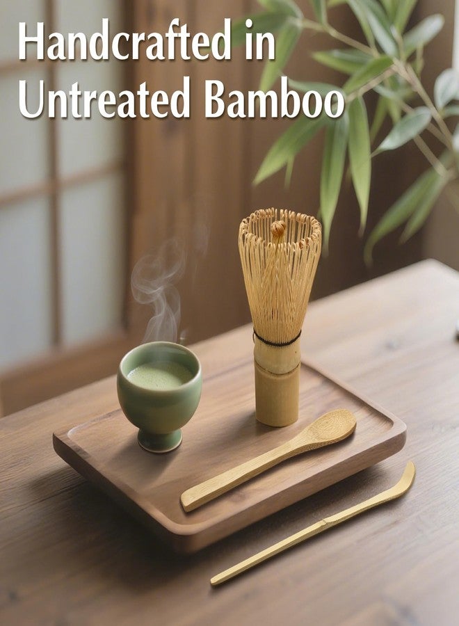 Essovee Matcha Whisk Set-8 Pcs Matcha Kit with Bamboo Matcha Whisk,Ceramic Bowl,Stainless Steel Sifter,Spoons,Whisk & Spoon Holders,Tea Cloth,Valentine's Day/Father's/Mother's Day Gifts - Image 2