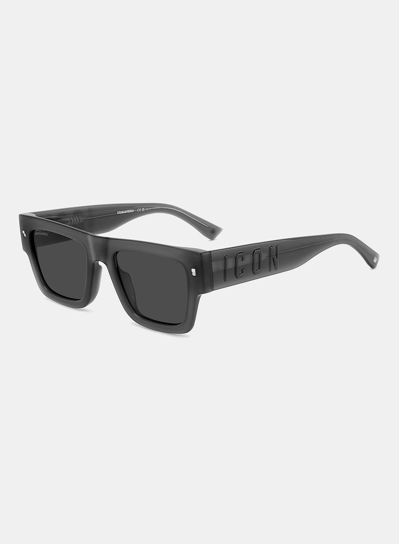 Dsquared Unisex Square Sunglasses 52 ICON 0021/S - Image 1