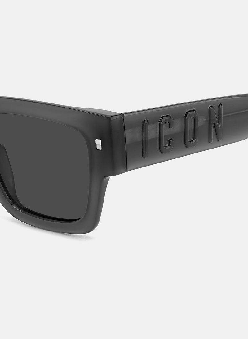 Dsquared Unisex Square Sunglasses 52 ICON 0021/S - Image 4