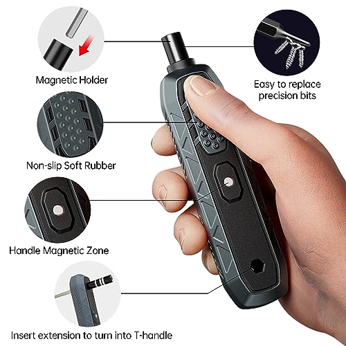 JAKEMY 180 in 1 Precision Screwdriver Set, Computer Screwdriver Kit, Professional Magnetic Repair Tool Kit with Home Drill Bits for Most Laptop, Phone, Xbox, MacBook, Game Console, Modding, DIY - Image 4